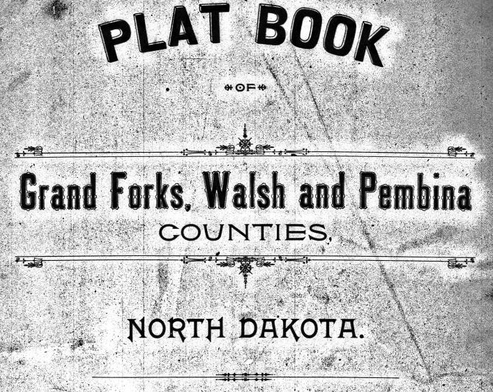 Map PLAT Header for Grand Forks Counties
